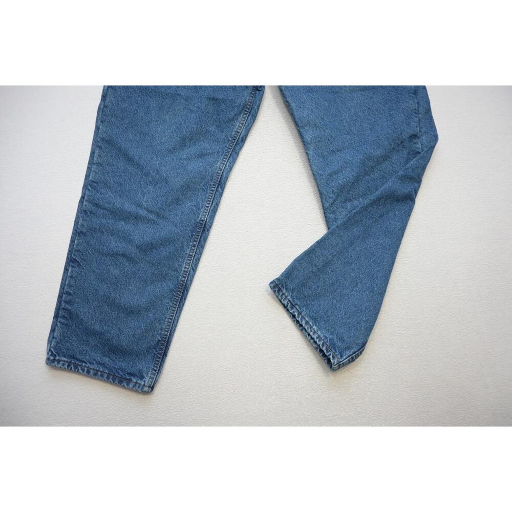 Carhartt B21 DST Denim Flannel Lined Jeans Rugged Work Wear Mens Sz 40 x 30 - Picture 3 of 7